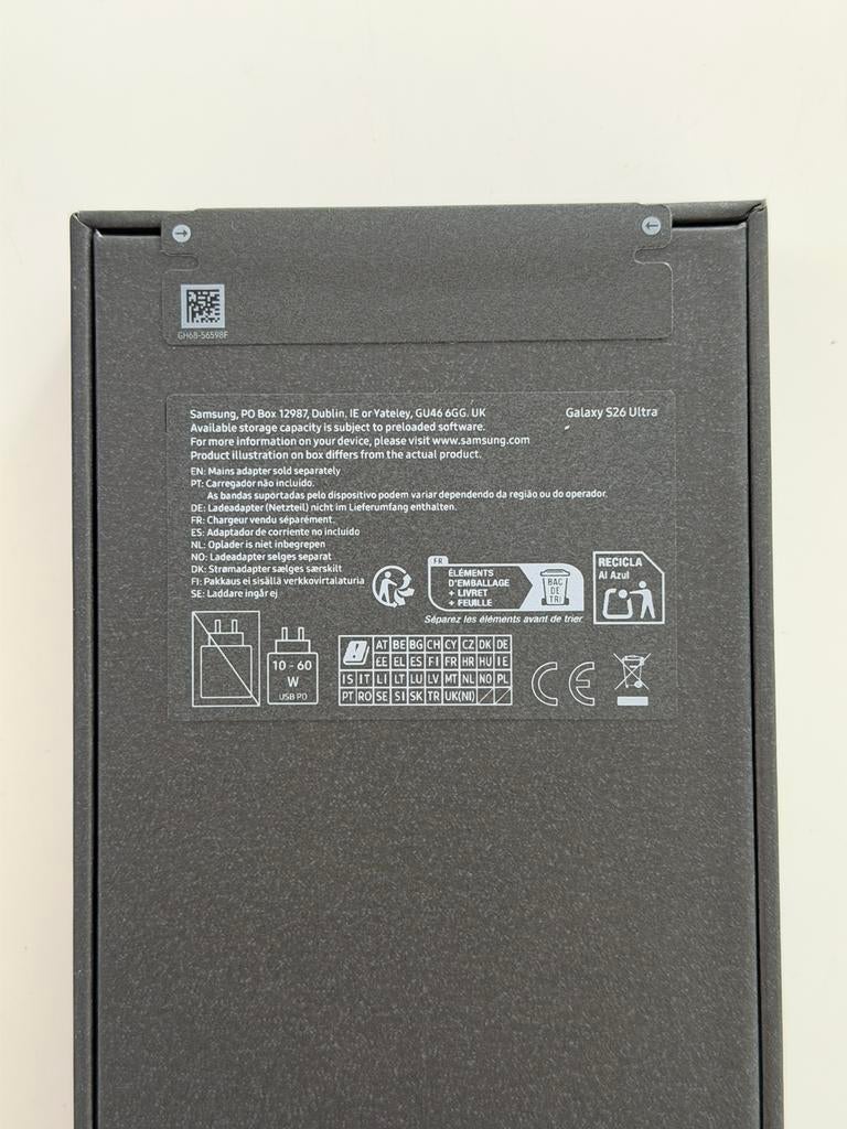 Samsung Galaxy S26 Ultra gloednieuw, Telecommunicatie, Mobiele telefoons | Samsung, Ophalen, Overige modellen, Zwart, Nieuw