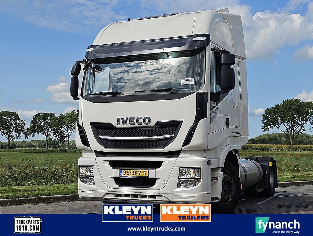IVECO AS440S40 STRALIS lng, Auto's, Automaat, Euro 6, Wit, Bedrijf