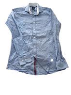 Pierre cardin blouse overhemd blauw 39 slim fit, Blauw, Pierre Cardin, Zo goed als nieuw, Schipluidenlaan 20 5035KJ Tilburg