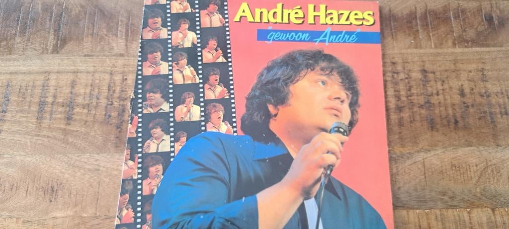 André Hazes - Gewoon André (LP), Ophalen of Verzenden, Overige formaten, Levenslied of Smartlap