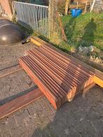 Bankirai planken, Ophalen, Minder dan 25 mm, Zo goed als nieuw, Plank