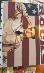 Tussen de 180 en 185 Blikken reclame bordjes, Ophalen of Verzenden, Gebruikt, Reclamebord