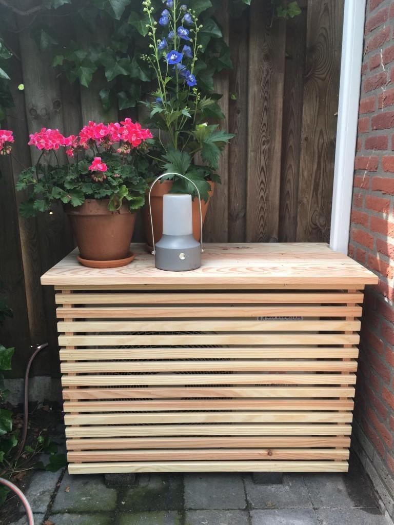 Mooie, strakke airco buiten unit ombouw voor jou op maat!!, Tuin en Terras, Ophalen, Nieuw