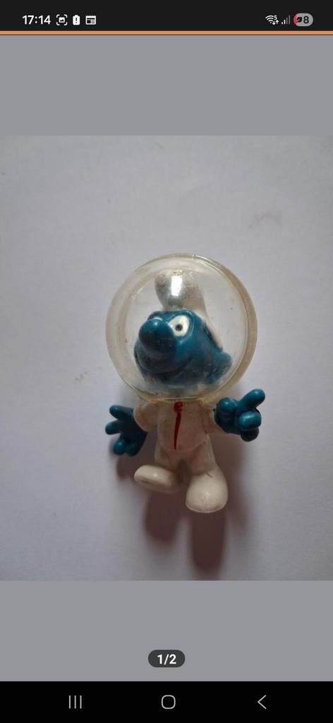 Maansmurf (2), Verzamelen, Smurfen, Ophalen of Verzenden