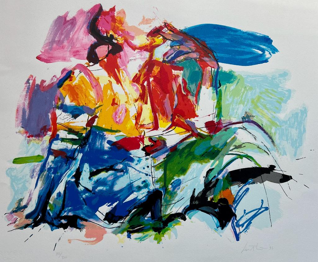 Zeefdruk Lou Thissen, Verzenden