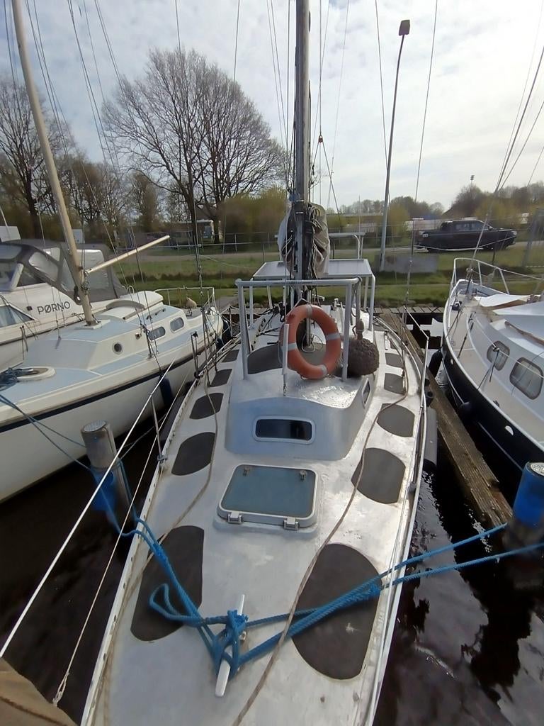 Aluminium koopmans te koop, Watersport en Boten, Kajuitzeilboten en Zeiljachten, Ophalen, Gebruikt, Diesel, Aluminium