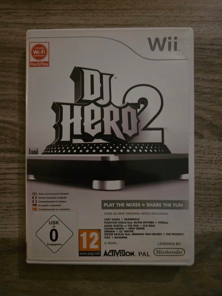 DJ hero 2, Spelcomputers en Games, Ophalen, Muziek, 1 speler, Zo goed als nieuw