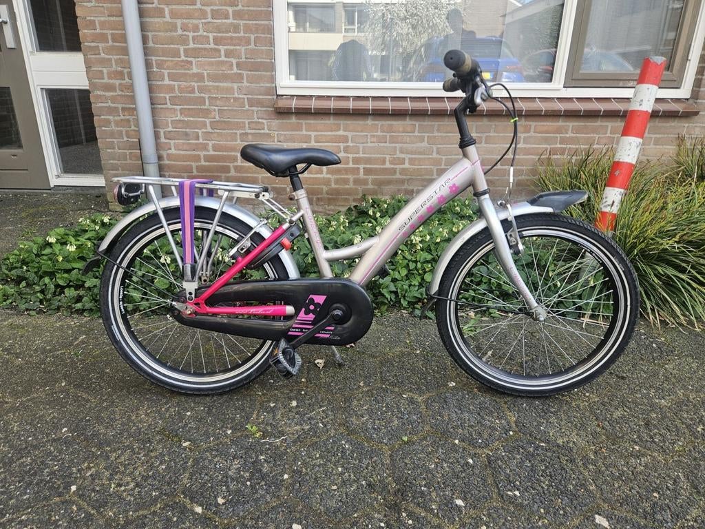 Loekie fiets 20 ich, Fietsen en Brommers, Fietsen | Meisjes, Ophalen of Verzenden, Gebruikt, 20 inch