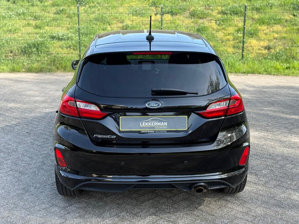 Ford Fiesta 1.0 EcoBoost ST Line AIRCO I NAVI I STOELVER I D, Auto's, Voorwielaandrijving, 101 pk, Gebruikt, Zwart