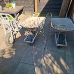 Twee kruiwagens en 1 steenbok  in 1 koop, Ophalen of Verzenden, Gebruikt, Handmatig, Eenwielig