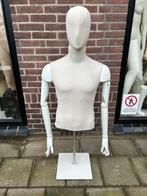 mooie linnen heren torso/buste met houten armen, ., Ophalen of Verzenden, Zo goed als nieuw, .