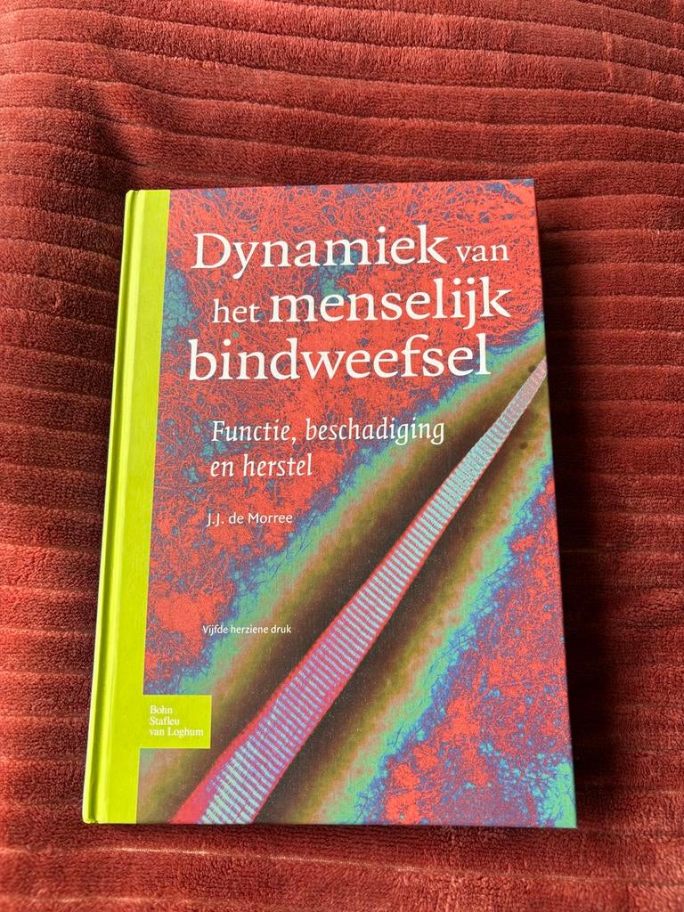 Dynamiek van het menselijk bindweefsel - J.J. de Morree, Ophalen of Verzenden, Beta, Zo goed als nieuw, HBO