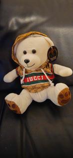 Leuke teddybeer met hoodie (Gucci stijl) – nieuwstaat, Verzamelen, Beren en Cherished Teddies, Ophalen, Zo goed als nieuw, Stoffen beer