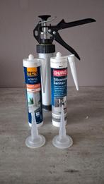 Kitpistool met 2(nieuw) kokers kit, Ophalen of Verzenden, Nieuw