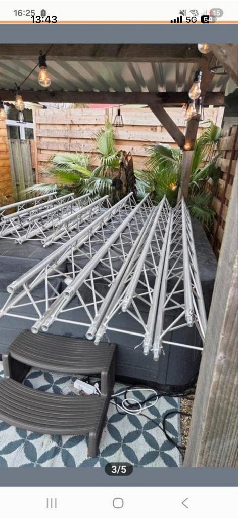 Microtruss, Muziek en Instrumenten, Licht en Laser, Ophalen, Zo goed als nieuw, Licht