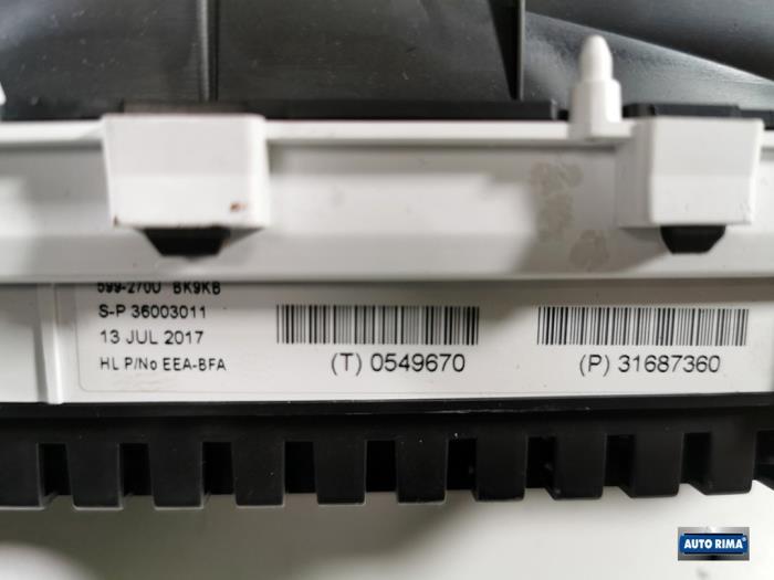 Instrumentenpaneel van een Volvo XC60, Auto-onderdelen, Dashboard en Schakelaars, Gebruikt, -, -, Ophalen of Verzenden
