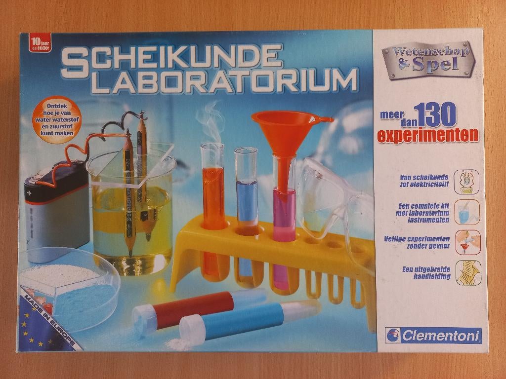 Scheikunde laboratorium meer dan 130 experimenten (Nieuw), Kinderen en Baby's, Speelgoed | Educatief en Creatief, Ophalen of Verzenden