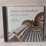 orgelcd Concert in de koepelkerk    Jan Peter Teeuw, orgel, Ophalen of Verzenden, Gebruikt, Overige genres