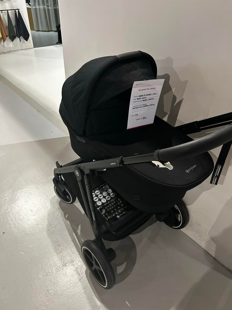 Cybex E-Gazelle 2-in-1 Moon black, Ophalen, Zo goed als nieuw, Overige merken