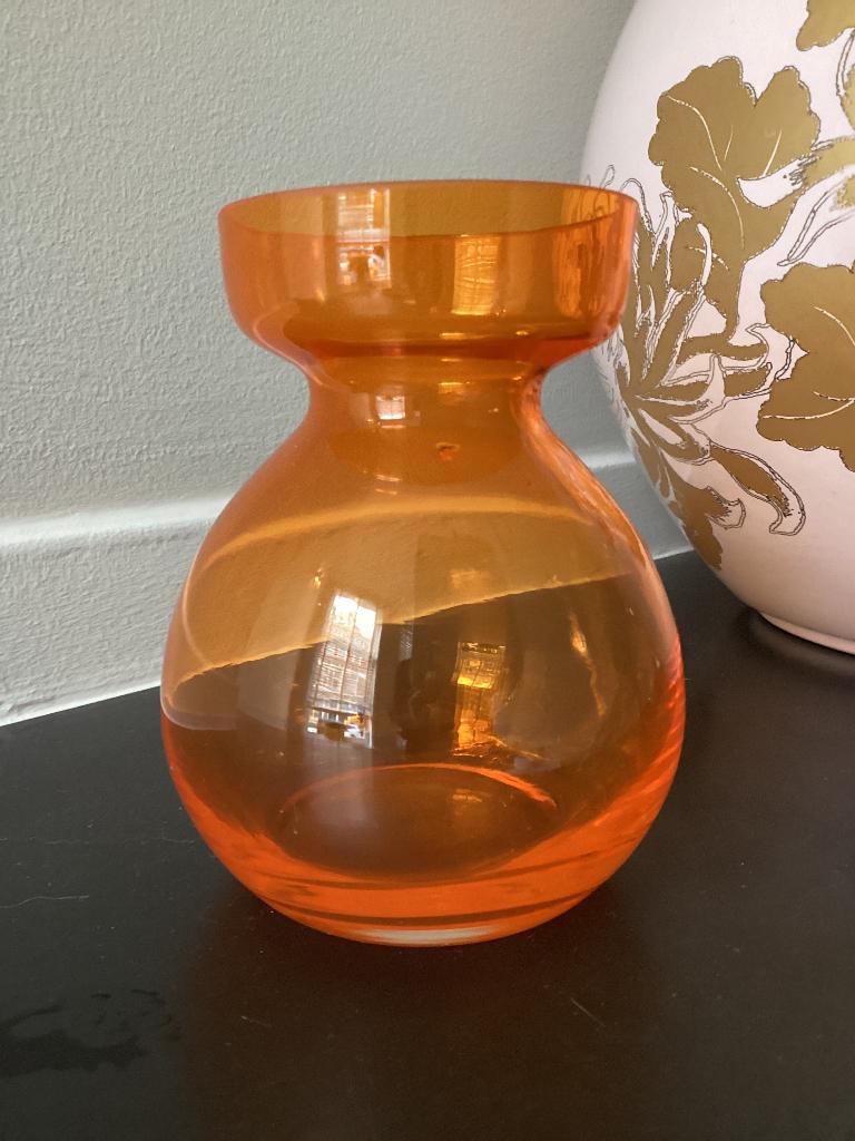 Oud Oranje Hyacintglas Bollenglas Bollen Vaas Glas Hyacint, Ophalen