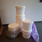 NIEUW emmers met deksel, Ophalen of Verzenden, Nieuw, Kunststof, Met deksel