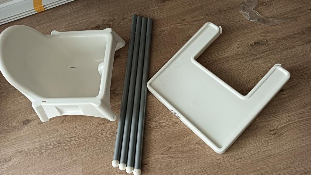 Kinderstoel ikea, Ophalen