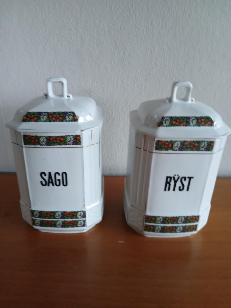 Potten, rijst en sago, Antiek en Kunst, Ophalen of Verzenden