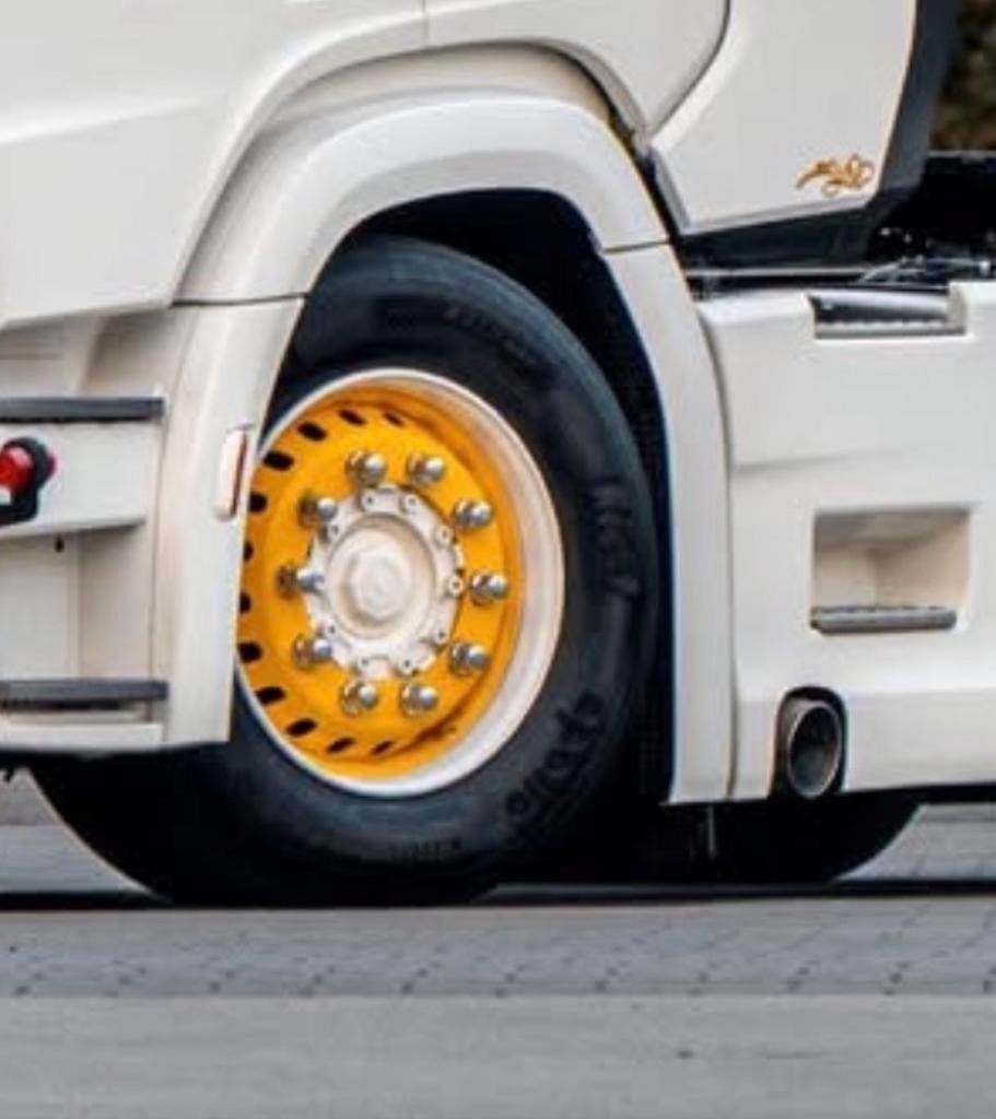 Scania Velgen Set van 4, Auto-onderdelen, Ophalen, Gebruikt, Overige merken, Overige Auto-onderdelen