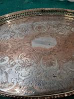 dienblad /plateau ovaal silver plated vintage, Ophalen of Verzenden, 'T Olde Gre-j, Info@toldegrej.nl, Endepoelstraat 20f Didam