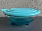 Tupperware kom met deksel - Blauw (0.3L), Ophalen of Verzenden, Gebruikt, Blauw, Bak of Kom
