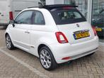 Fiat 500C 0.9 TWINAIR TURBO LOUNGE Leder | Cruise | Navi | C, 12 maanden, Gebruikt, Wit, Bedrijf