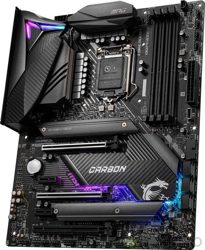 MSI MPG Z490 Gaming Carbon Wifi, Computers en Software, Moederborden, Nieuw, AMD, DDR4, Verzenden