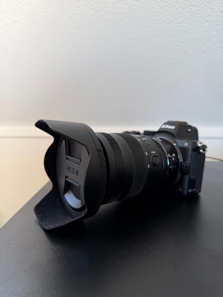 Nikon Z5 Body + NIKKOR Z 24-70mm f/2.8 S (Weinig clicks), Ophalen of Verzenden, Zo goed als nieuw, Nikon, Geen optische zoom