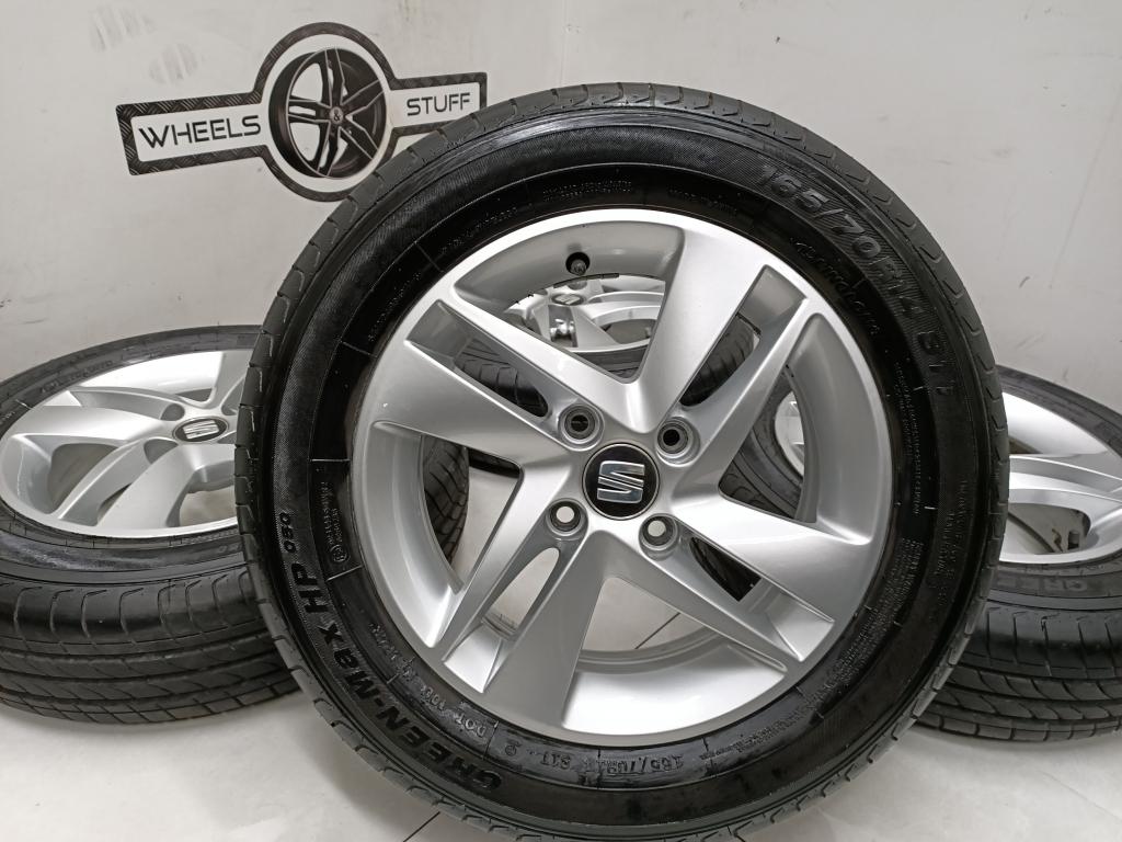 Seat Mi lichtmetaal velgen 14"inch 4x100 Citygo Up, Niet ingevuld, Niet ingevuld, Niet ingevuld