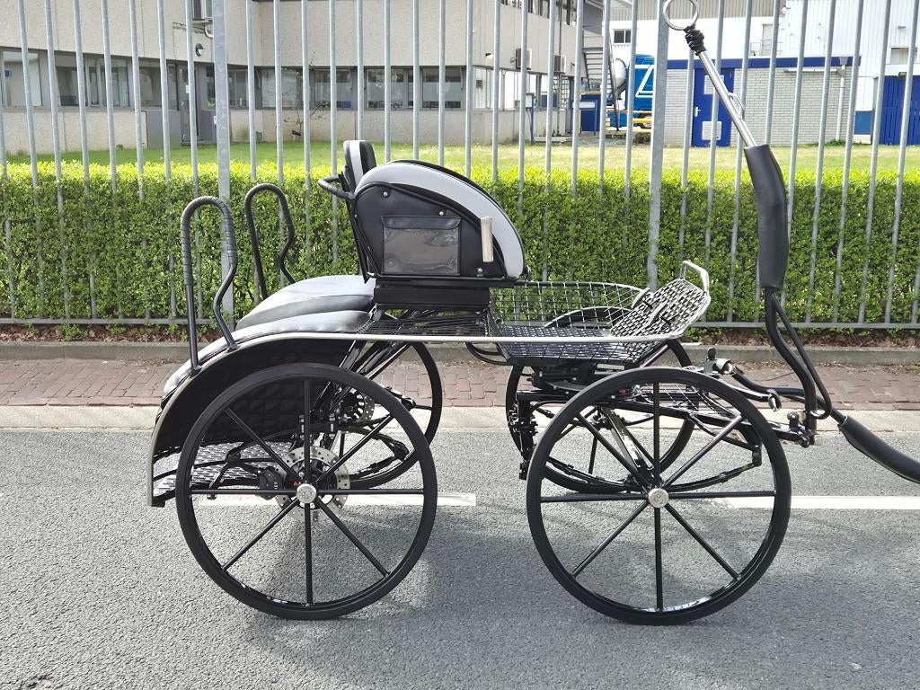 Enkelspan marathonwagen, Dieren en Toebehoren, Rijtuigen en Koetsen, Zo goed als nieuw, Overige typen, Pony