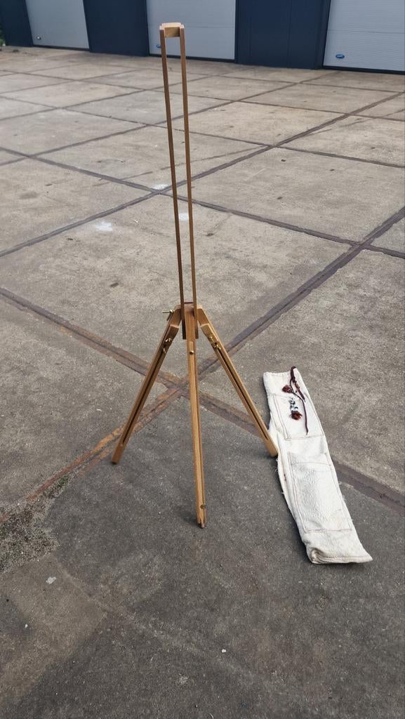 Houten schildersezel. Mobiel met tas., Ophalen of Verzenden, Ezel