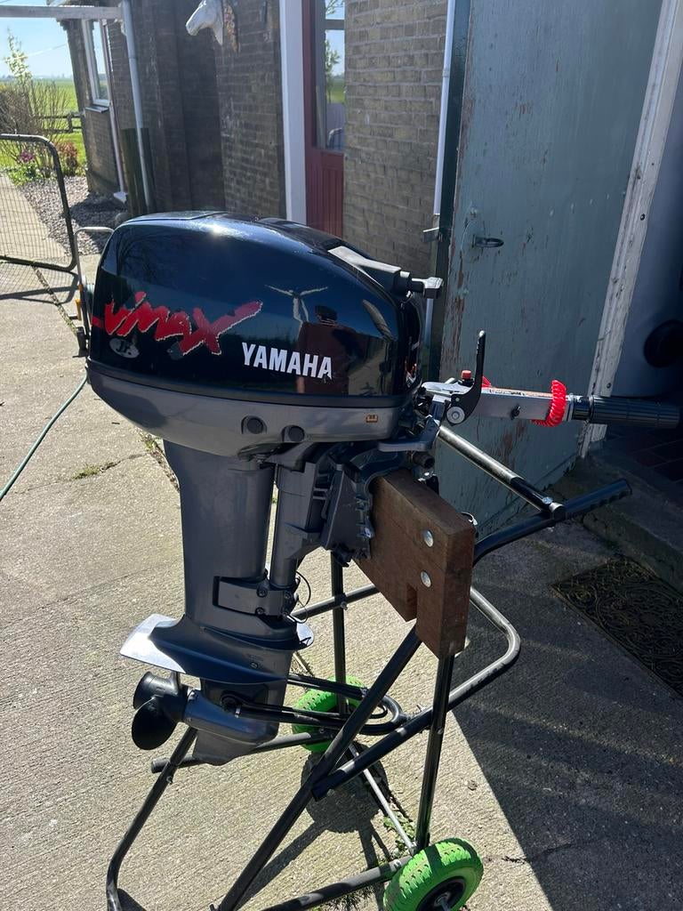 Yamaha 9.9 vmax buitenboordmotor kortstaart 15, Ophalen, Zo goed als nieuw, Benzine, 5 tot 10 pk