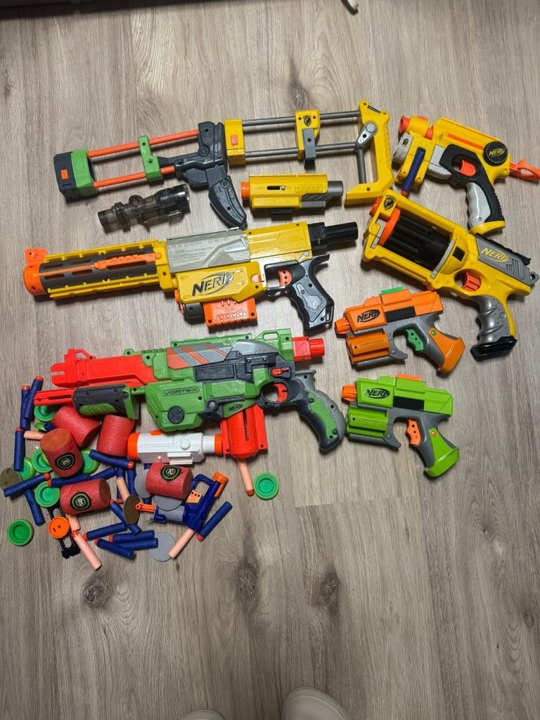Partij nerf guns pistolen, Ophalen of Verzenden, Nieuw