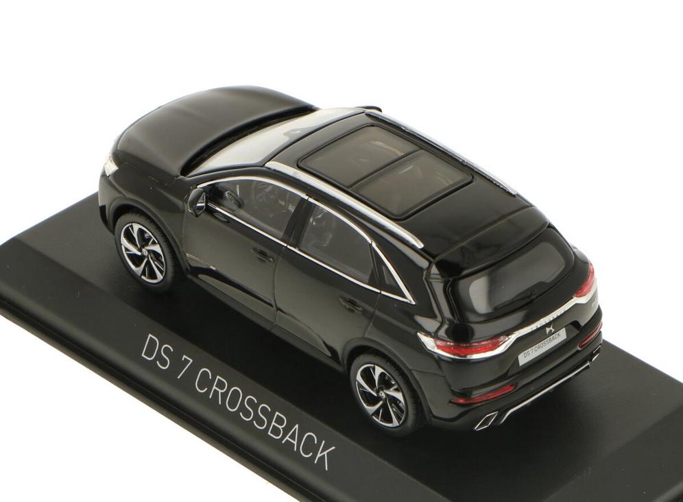 Citroen DS 7 CROSSBACK 2017 Zwart schaal 1/43 NOREV 170014, Verzenden, Nieuw, Auto, Norev