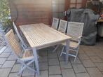 nette MTC Design tuinset stevige gegoten aluminium frame, Tuin en Terras, Tuinsets en Loungesets, Ophalen, Gebruikt, 6 zitplaatsen