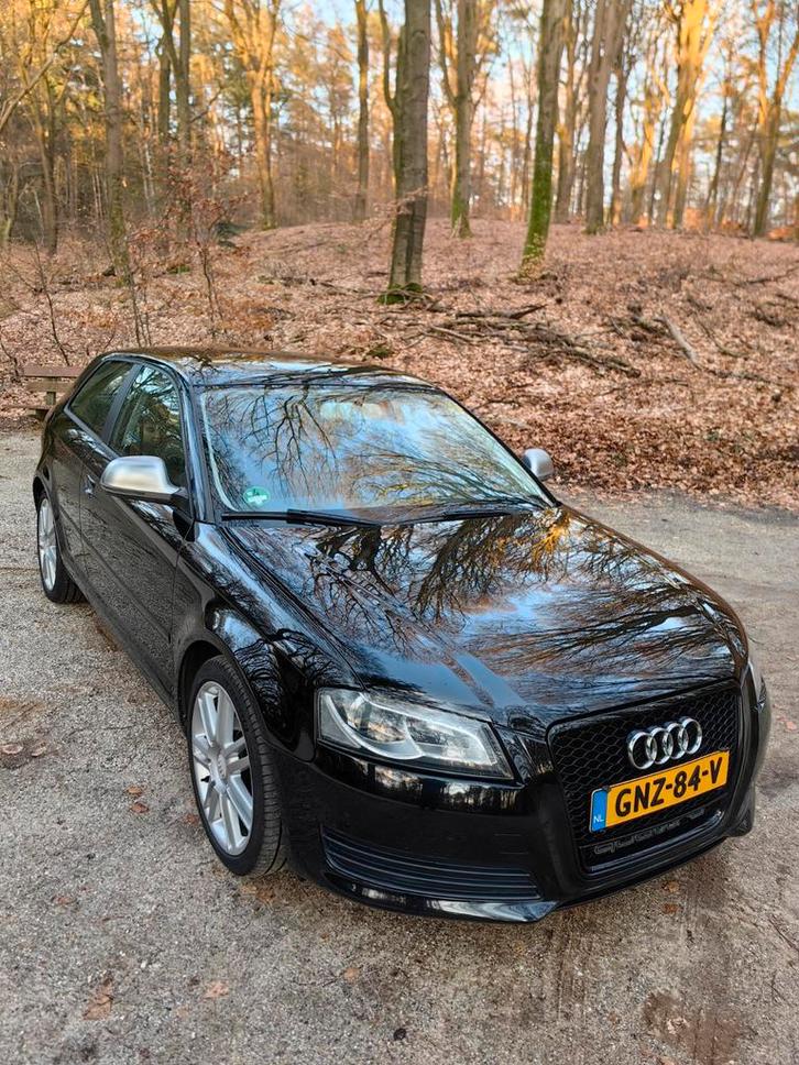 Audi A3 1.4 TFSI 125PK 2009 Zwart Nieuwe Distributieketting, Auto's, Audi, Particulier, A3, ABS, Adaptieve lichten, Airbags, Airconditioning