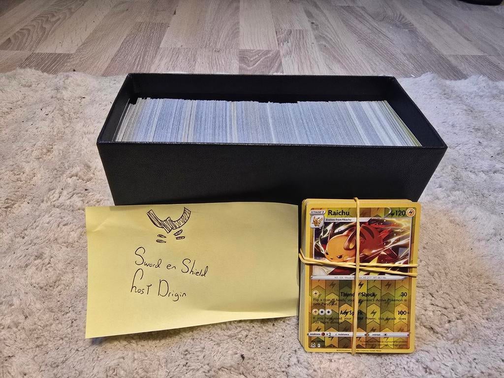 Pokémon kaarten Sword & Shield Lost Origin, Ophalen of Verzenden, Gebruikt, Meerdere kaarten