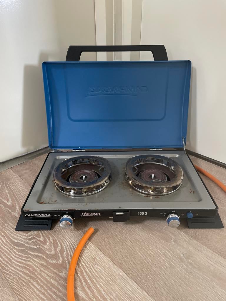 Campingaz Xcelerate 400 S gasfornuis, Ophalen of Verzenden, Gebruikt