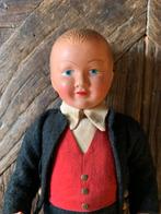 Zeer oud popje - Antieke pop in originele kleding, Gebruikt, Ophalen of Verzenden, N, V