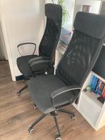 IKEA Markus Bureaustoel - stof, Huis en Inrichting, Bureaustoelen, Ophalen, Gebruikt, Zwart, Bureaustoel