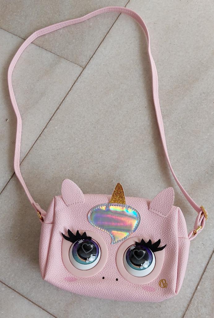 Purse Pets - Glamicorn Eenhoorn Interactieve Meisjes Tasje, Kinderen en Baby's, Kindermode-accessoires, Ophalen of Verzenden, Zo goed als nieuw