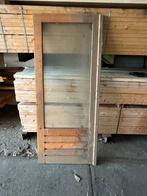 Deur met glas, Ophalen, Gebruikt, 180 tot 250 cm, Overige typen