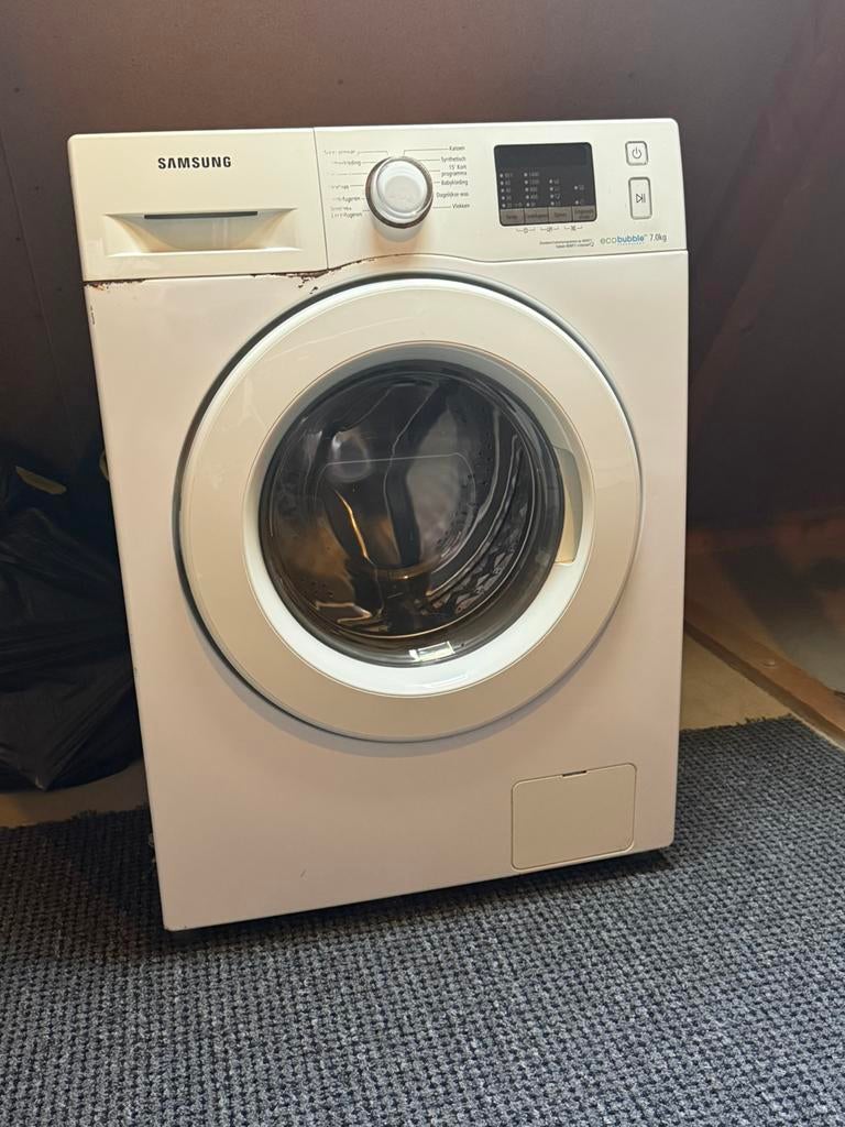 Wasmachine te koop, Witgoed en Apparatuur, Ophalen, 1200 tot 1600 toeren, 85 tot 90 cm