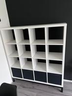KALLAX Open Kast Met Onderframe. Inclusief 4 opbergbakken., Ophalen, 50 tot 100 cm, Zo goed als nieuw, Minder dan 100 cm