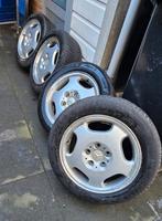 4X MERCEDES BENZ LICHT METALEN VELGEN + MICHELIN BANDEN, Ophalen of Verzenden